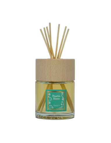 Profumatore per ambiente al muschio bianco con bastoncini