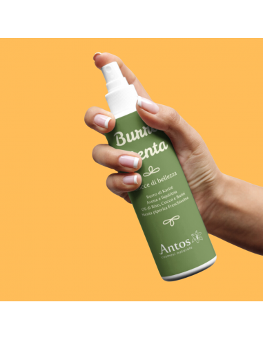 Burro Menta - Crema idratante spray effetto mist.
