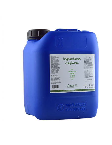 Bagnoschiuma purificante con propoli e aloe -Tanica