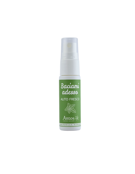 Baciami Adesso - Spray Rinfrescante Alito con Menta piperita e Attivi vegetali.